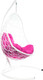 Миниатюра изображения товара Кресло подвесное M-Group Овал / 11140108 (белый ротанг/розовая подушка)