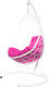 Миниатюра изображения товара Кресло подвесное M-Group Овал / 11140108 (белый ротанг/розовая подушка)