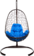 Миниатюра изображения товара Кресло подвесное M-Group Овал / 11140210 (коричневый ротанг/синяя подушка)