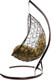 Миниатюра изображения товара Кресло подвесное M-Group Овал / 11140201 (коричневый ротанг/бежевая подушка)