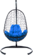 Миниатюра изображения товара Кресло подвесное M-Group Овал / 11140410 (черный ротанг/синяя подушка)