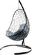 Миниатюра изображения товара Кресло подвесное M-Group Овал / 11140409 (черный ротанг/серая подушка)