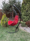 Миниатюра изображения товара Кресло подвесное M-Group Овал / 11140406 (черный ротанг/красная подушка)