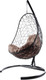 Миниатюра изображения товара Кресло подвесное M-Group Овал / 11140405 (черный ротанг/коричневая подушка)