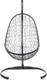 Миниатюра изображения товара Кресло подвесное M-Group Овал / 11140405 (черный ротанг/коричневая подушка)