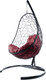 Миниатюра изображения товара Кресло подвесное M-Group Овал / 11140402 (черный ротанг/бордовая подушка)