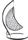 Миниатюра изображения товара Кресло подвесное M-Group Овал / 11140402 (черный ротанг/бордовая подушка)