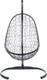 Миниатюра изображения товара Кресло подвесное M-Group Овал / 11140402 (черный ротанг/бордовая подушка)