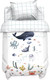 Миниатюра изображения товара Комплект постельный для малышей Крошка Я Морские друзья / 6622383