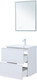 Миниатюра изображения товара Тумба под умывальник Aquanet Арт 60 / 313254 (белый матовый)