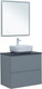 Миниатюра изображения товара Тумба под умывальник Aquanet Арт 75 / 313275 (мисти грин)