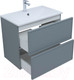 Миниатюра изображения товара Тумба под умывальник Aquanet Арт 75 / 313275 (мисти грин)