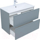 Миниатюра изображения товара Тумба под умывальник Aquanet Арт 90 / 313276 (мисти грин)