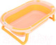 Миниатюра изображения товара Ванночка детская Pituso FG117-Pink2 (желтый/розовый)