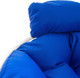 Миниатюра изображения товара Кресло садовое M-Group Папасан пружинка мини / 12080110 (белый/синяя подушка)