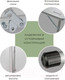 Миниатюра изображения товара Комплект складной мебели WMC Tools WMC-09517M (56319)