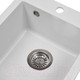Миниатюра изображения товара Мойка кухонная Wisent 420-28W (с сифоном GER013)