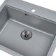 Миниатюра изображения товара Мойка кухонная Wisent 600-29W (с сифоном GER013)