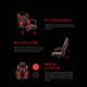 Миниатюра изображения товара Кресло геймерское A4Tech Bloody GC-250 (черный/красный)