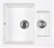 Миниатюра изображения товара Мойка кухонная Wisent 580-28WQ (с сифоном GER011)