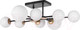 Миниатюра изображения товара Люстра Lightstar Croco 815380 (MX21055-8B)