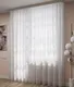 Миниатюра изображения товара Гардина LEGRAND Вуаль шелк 500x280 / 58119951 с утяжелителем (белый)