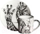 Миниатюра изображения товара Чашка с блюдцем Taitu Wild Spirit Giraffe 12-1-91-B