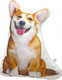Миниатюра изображения товара Подушка декоративная Malvina Собака Корги 1 / 8.234.2