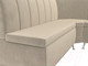 Миниатюра изображения товара Уголок кухонный мягкий Лига Диванов Кантри 113 правый / 60330 (микровельвет, бежевый)