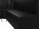 Миниатюра изображения товара Уголок кухонный мягкий Лига Диванов Кантри 113 левый / 60338 (экокожа, черный)