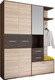 Миниатюра изображения товара Секция в прихожую Горизонт Мебель Танго-2 (кантер/сонома)