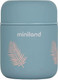Миниатюра изображения товара Термос для еды Miniland Terra Thermos Mini / 89443 (280мл, бирюзовый/пальмы)