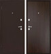 Миниатюра изображения товара Входная дверь Промет Марс 3 86x205 (левая, венге/антик медь)