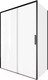 Миниатюра изображения товара Душевой уголок Aquanet Pleasure Evo 160 / AE65-160x80-BT (черный анодированный)
