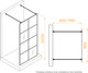 Миниатюра изображения товара Душевая стенка RGW WA-018-B / 35101810-84