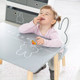 Миниатюра изображения товара Комплект мебели с детским столом Roba Miffy / 450019D210 (серый/белый/натуральный)