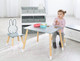 Миниатюра изображения товара Комплект мебели с детским столом Roba Miffy / 450019D210 (серый/белый/натуральный)