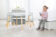 Миниатюра изображения товара Комплект мебели с детским столом Roba Miffy / 450019D210 (серый/белый/натуральный)