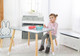 Миниатюра изображения товара Комплект мебели с детским столом Roba Miffy / 450019D210 (серый/белый/натуральный)