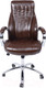 Миниатюра изображения товара Кресло офисное AksHome Mastif (натуральная кожа, коричневый)