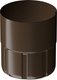 Миниатюра изображения товара Муфта водосточная Docke Stal Premium D90 PVPM-1004 (каштан 8017)