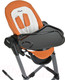 Миниатюра изображения товара Стульчик для кормления Pituso Triola 3 в 1 / SG116 (Black Frame/Orange)