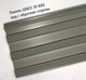 Миниатюра изображения товара Реечная панель Grace ПВХ 3D RAIL Махагон (2800х120х10мм)