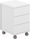 Миниатюра изображения товара Тумба Norden Мобильная 3 ящика / AG.271.WH.WH.WH (белый)