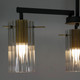 Миниатюра изображения товара Люстра Элетех Эсми 231 НСБ 01-3x60-172 Е27 / 1005405248 (черный/золото)