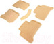 Миниатюра изображения товара Комплект ковриков для авто Seintex 84774 (бежевый)