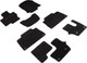 Миниатюра изображения товара Комплект ковриков для авто Seintex 94658 (черный)