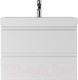Миниатюра изображения товара Тумба под умывальник Домино Classica 70 Graffo подвесная В2 / DGr2115T (белый глянец)