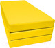 Миниатюра изображения товара Гимнастический мат KMS sport Складной №4 1x1.5x0.1м (желтый)