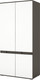 Миниатюра изображения товара Шкаф Горизонт Мебель Марсель (венге/белый глянец)